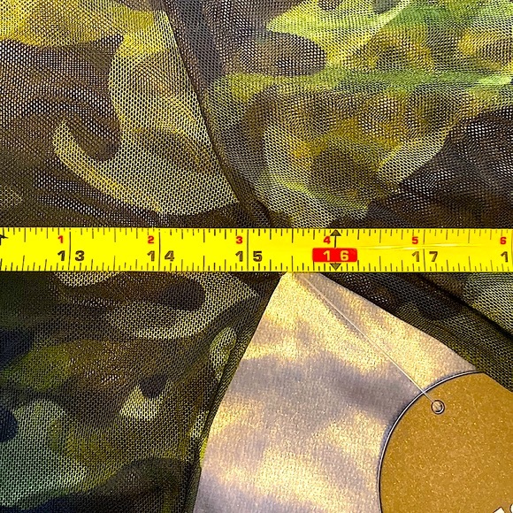 NWT Jolie & Joy by FCT, Shear Camo Bodysuit, Sz. M - Picture 11 of 12